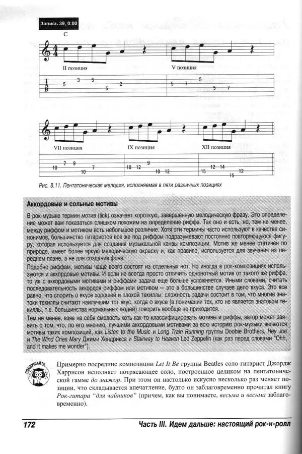 Jon Chappell - Рок-гитара для "чайников" - Страница № 172