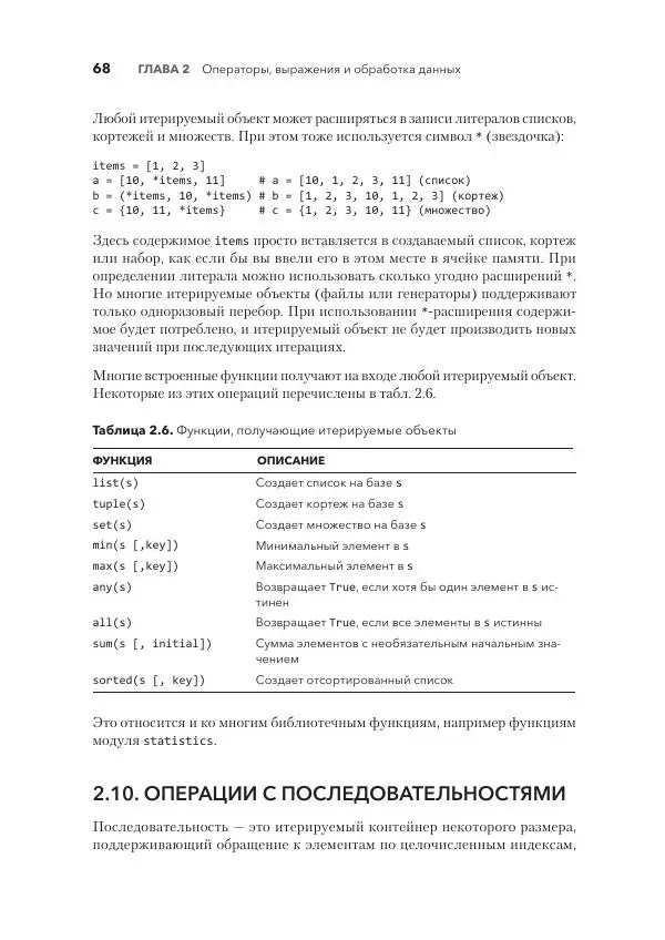 Дэвид Бизли - Python. Исчерпывающее руководство - Страница № 68