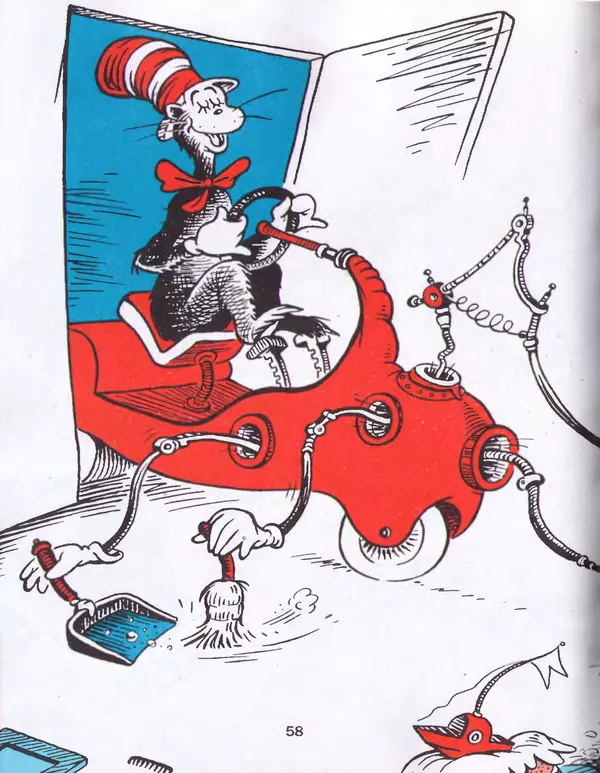  Доктор Сьюз - Кот в шляпе - Страница № 61