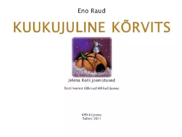 Эно Рауд - Тыкволунье - Страница № 3