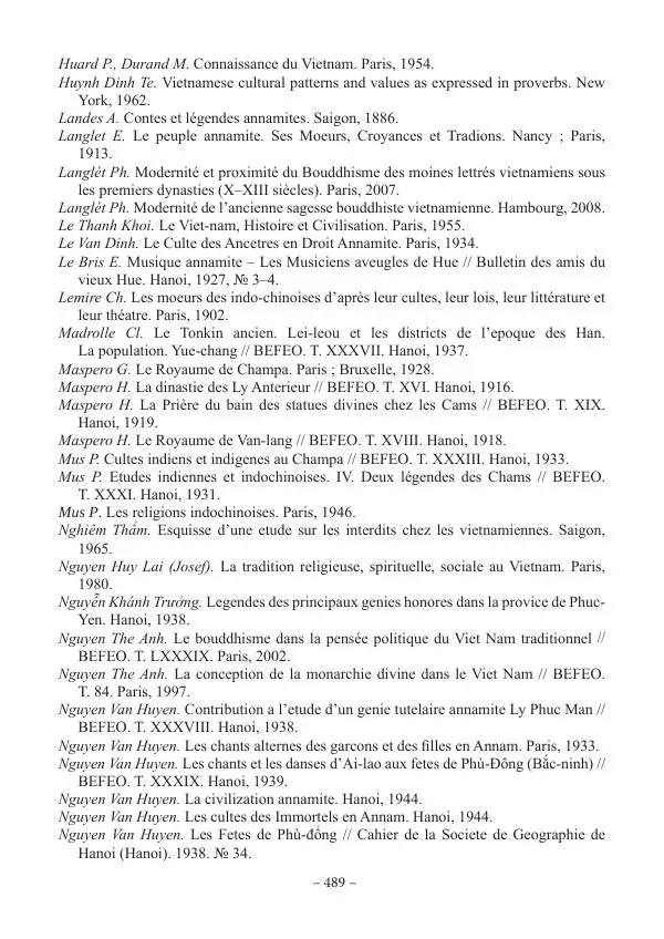 Екатерина Кнорозова - Духовная культура Вьетнама. Традиционные религиозно-мифологические воззрения вьетнамцев - Страница № 489