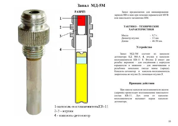  Автор неизвестен - Информационно-справочный материал по инженерным боеприпасам - Страница № 10