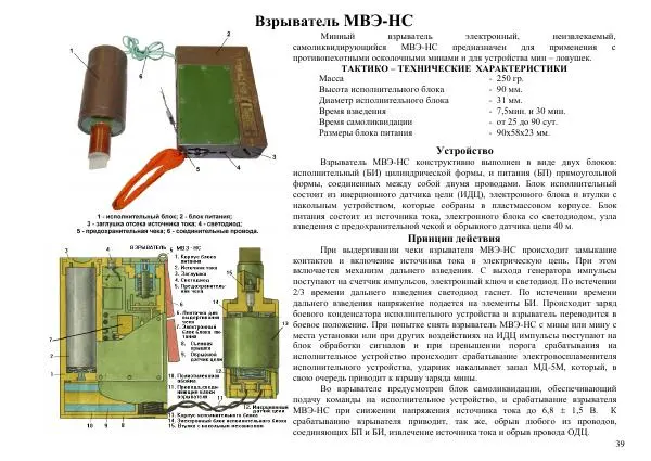  Автор неизвестен - Информационно-справочный материал по инженерным боеприпасам - Страница № 39