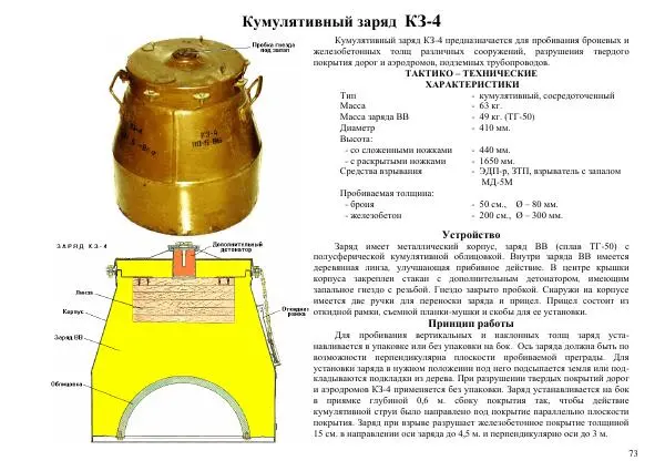  Автор неизвестен - Информационно-справочный материал по инженерным боеприпасам - Страница № 73
