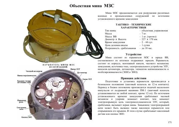  Автор неизвестен - Информационно-справочный материал по инженерным боеприпасам - Страница № 171