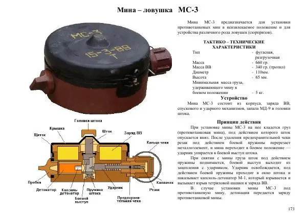  Автор неизвестен - Информационно-справочный материал по инженерным боеприпасам - Страница № 173