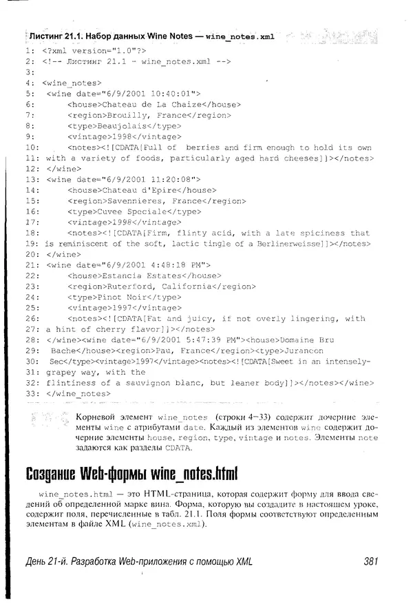 Деван Шеперд - Освой самостоятельно XML за 21 день - Страница № 372