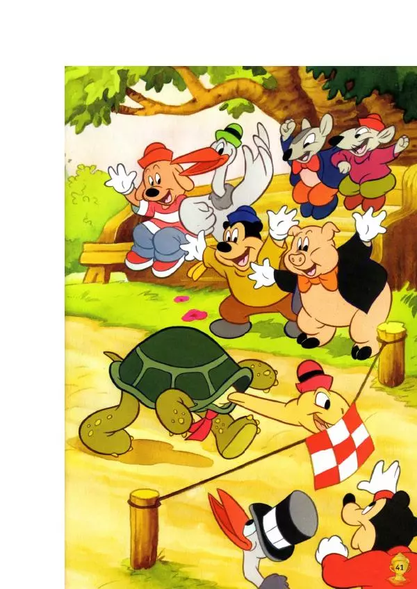 Уолт Дисней - Заяц и черепаха - Страница № 43
