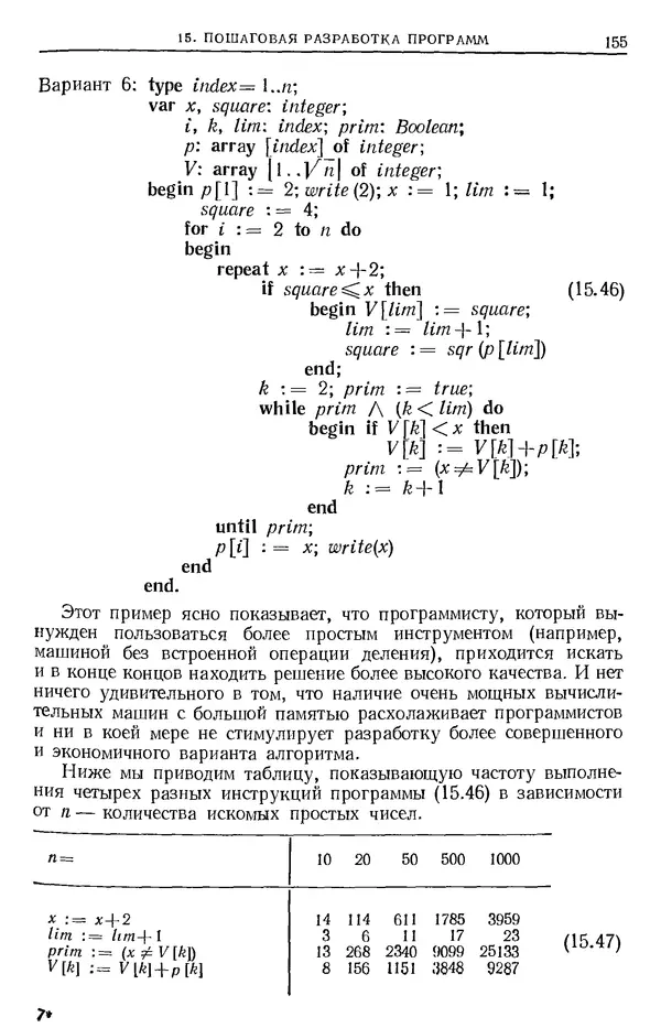 Никлаус Вирт - Систематическое программирование. Введение - Страница № 156