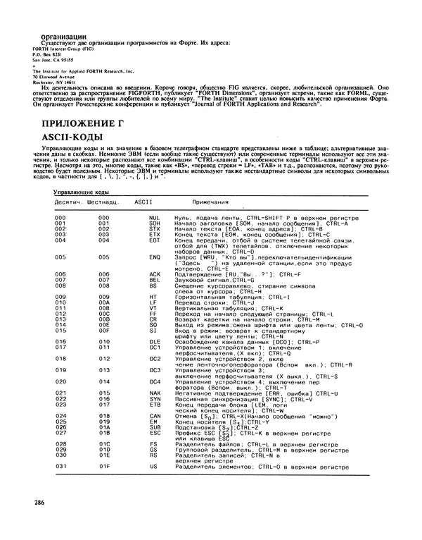 Мэлон Келли - Язык программирования Форт - Страница № 287