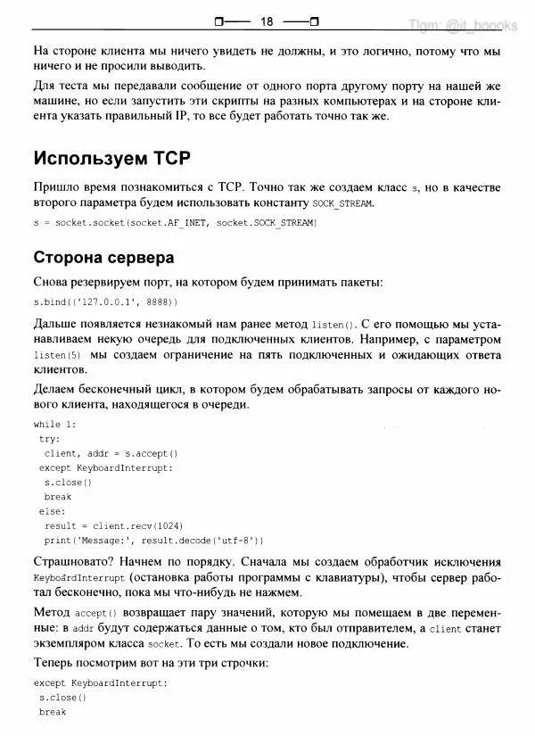  Коллектив авторов - Python глазами хакера - Страница № 19