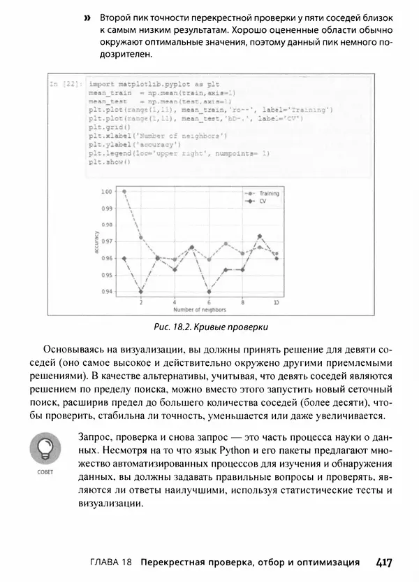 Лука Массарон - Python и наука о данных для чайников - Страница № 418