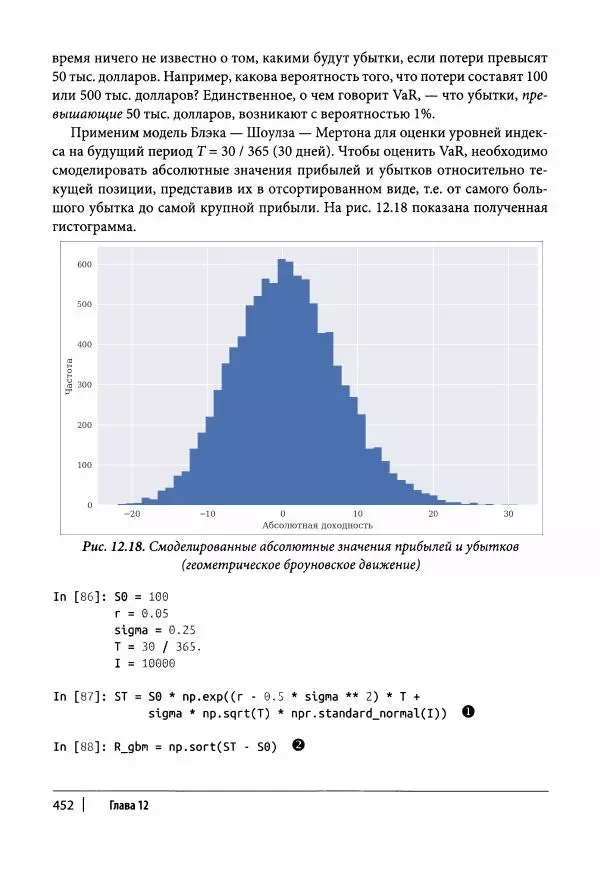 Ив Хилпиш - Python для финансовых расчетов - Страница № 453