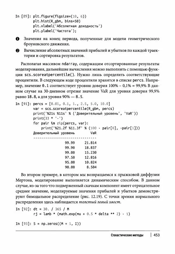 Ив Хилпиш - Python для финансовых расчетов - Страница № 454