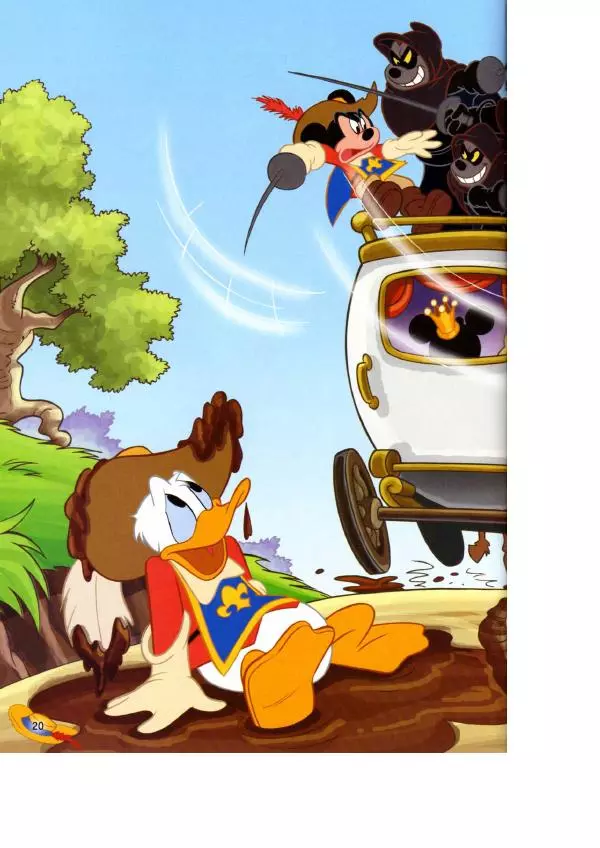 Уолт Дисней - Три мушкетёра - Страница № 22