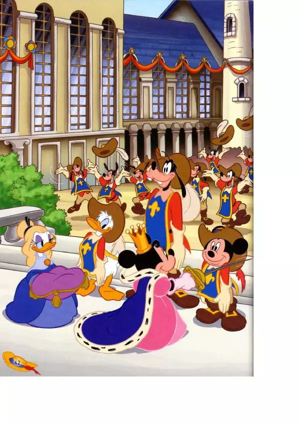 Уолт Дисней - Три мушкетёра - Страница № 44