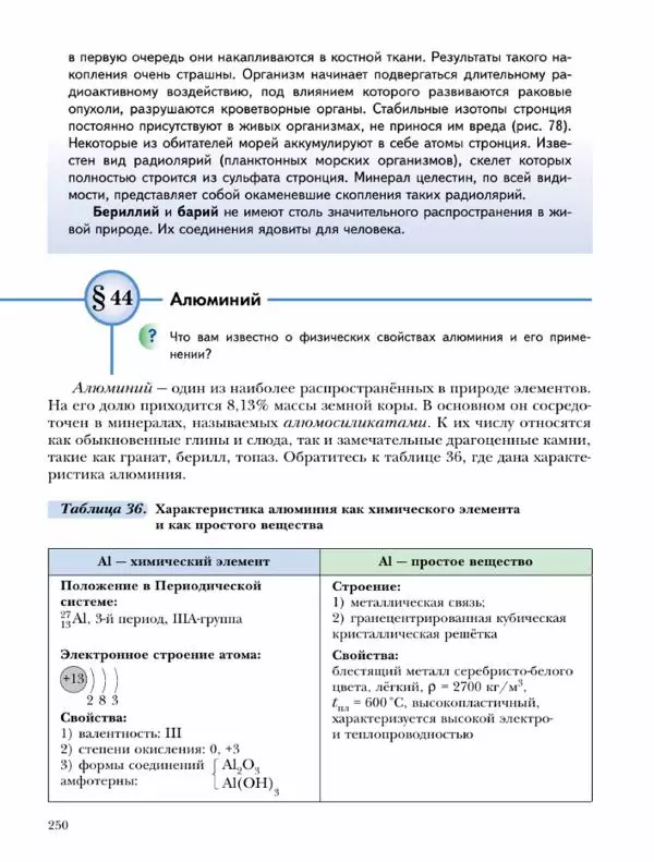 Н. Кузнецова - Химия. 9 класс - Страница № 250