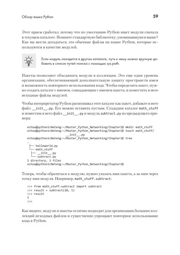 Эрик Чоу - Python для сетевых инженеров. Автоматизация сети, программирование и DevOps - Страница № 59