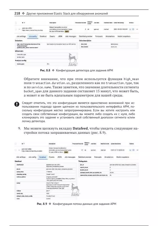 Рич Кольер - Машинное обучение в Elastic Stack - Страница № 219