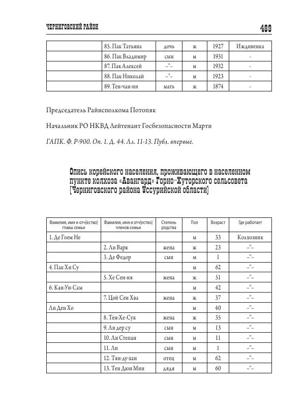 Валентин Пак - Депортация. 1937 - Страница № 489