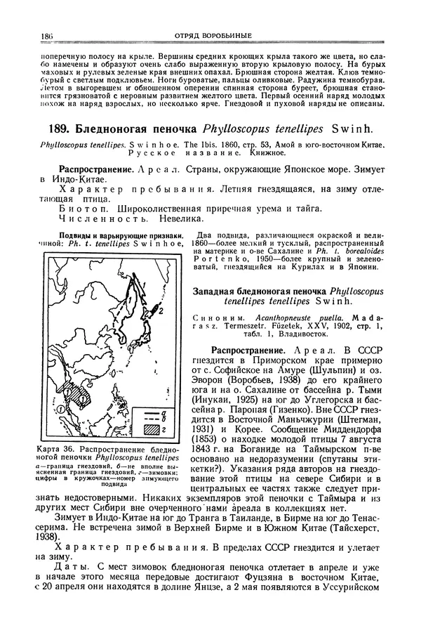  Коллектив авторов - Птицы Советского Союза. Том 6 - Страница № 186