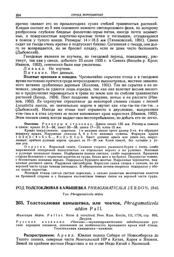  Коллектив авторов - Птицы Советского Союза. Том 6 - Страница № 234