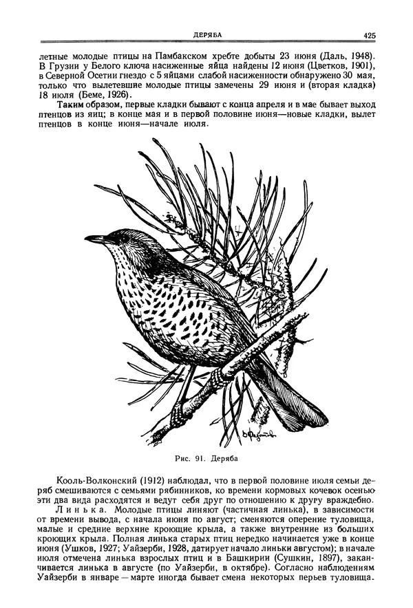  Коллектив авторов - Птицы Советского Союза. Том 6 - Страница № 425