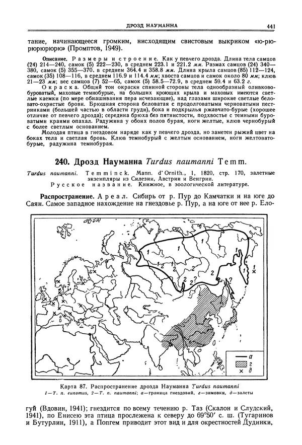  Коллектив авторов - Птицы Советского Союза. Том 6 - Страница № 441