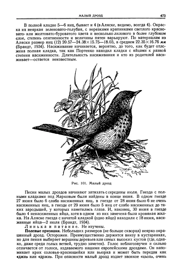  Коллектив авторов - Птицы Советского Союза. Том 6 - Страница № 473