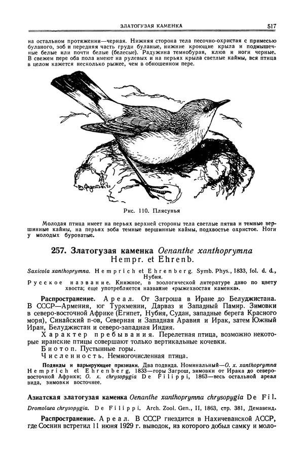  Коллектив авторов - Птицы Советского Союза. Том 6 - Страница № 517