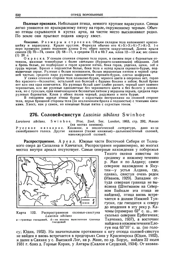  Коллектив авторов - Птицы Советского Союза. Том 6 - Страница № 592