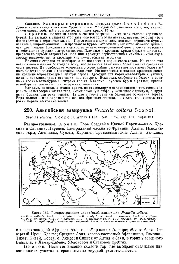  Коллектив авторов - Птицы Советского Союза. Том 6 - Страница № 651