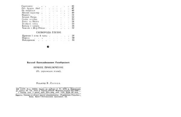 Василь Голобородько - Нічна пригода - Страница № 34