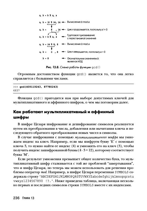 Эл Свейгарт - Криптография и взлом шифров на Python - Страница № 237