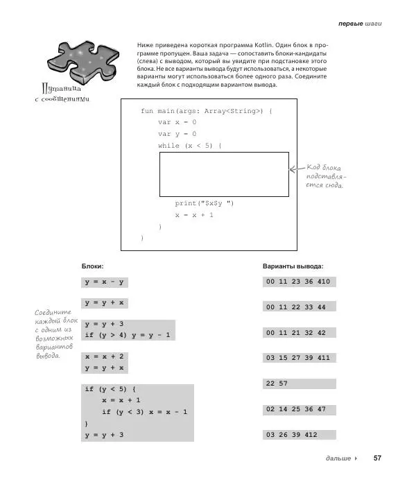 Дэвид Гриффитс - Head First. Kotlin - Страница № 57