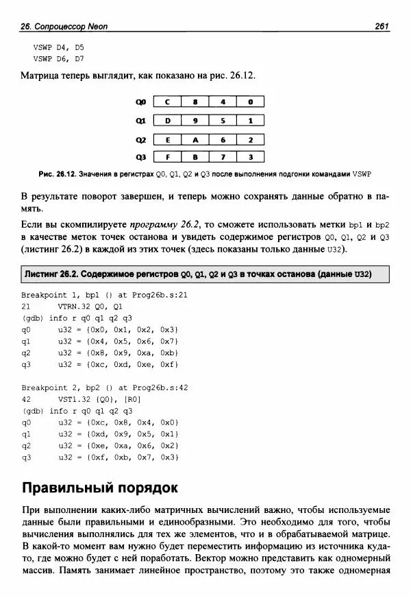 Брюс Смит - Ассемблер для Raspberry Pi. Практическое руководство - Страница № 262 Брюс Смит - Ассемблер для Raspberry Pi. Практическое руководство - Страница № 262