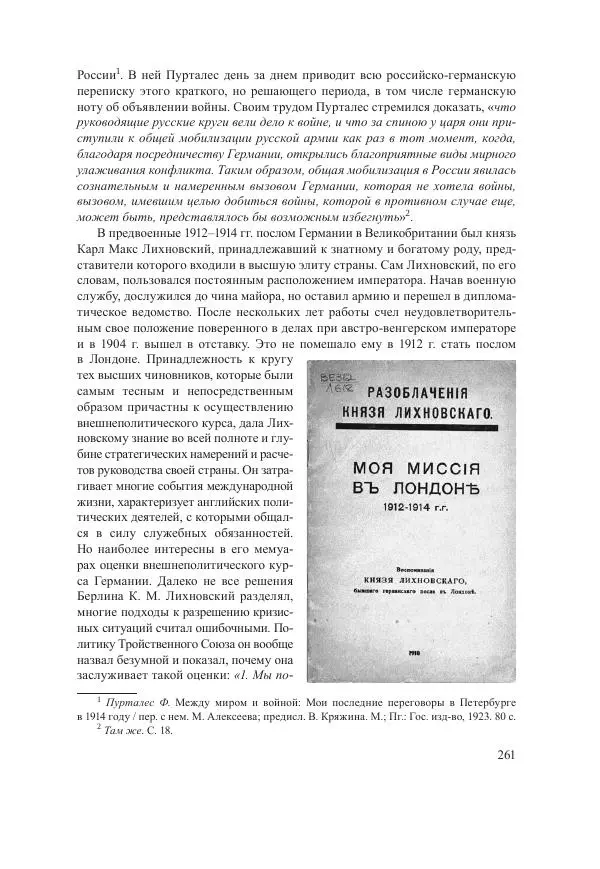 Ирина Чикалова - (Не)забытая война: Первая мировая война в документах, публицистике, воспоминаниях и исследованиях современников (1914-1941) - Страница № 262