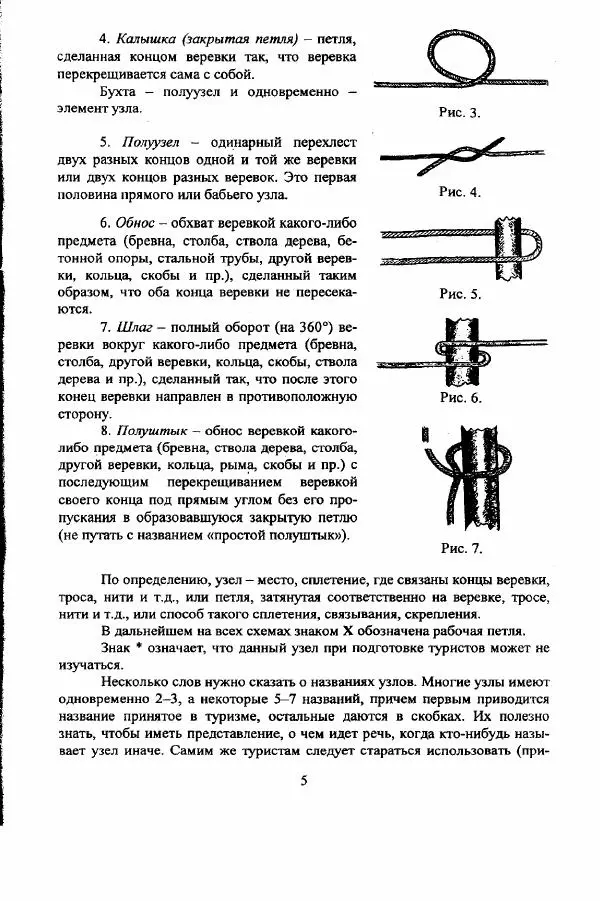 А. Шамов - Способы и схемы вязки узлов и их применение в туристской технике - Страница № 5