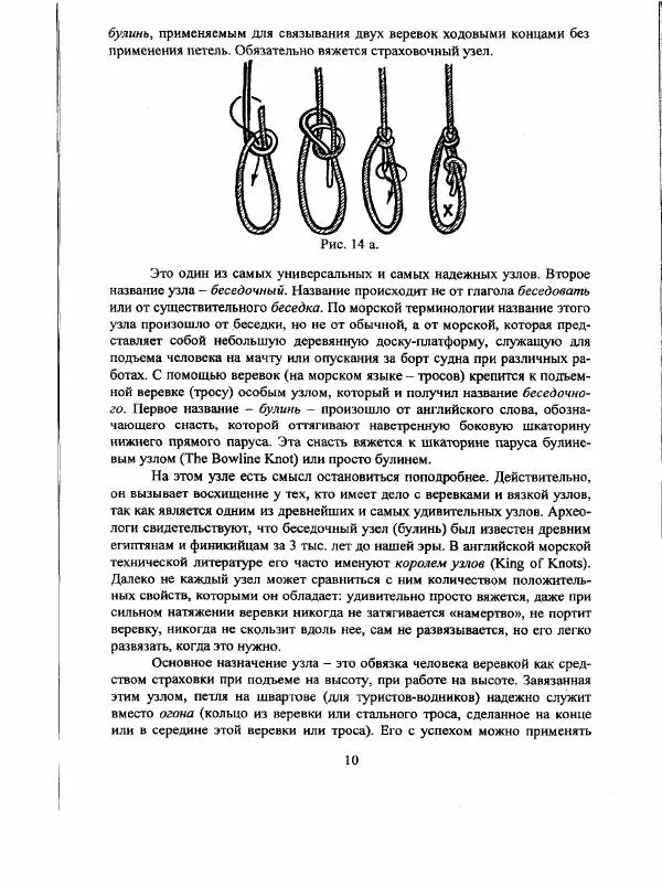 А. Шамов - Способы и схемы вязки узлов и их применение в туристской технике - Страница № 10