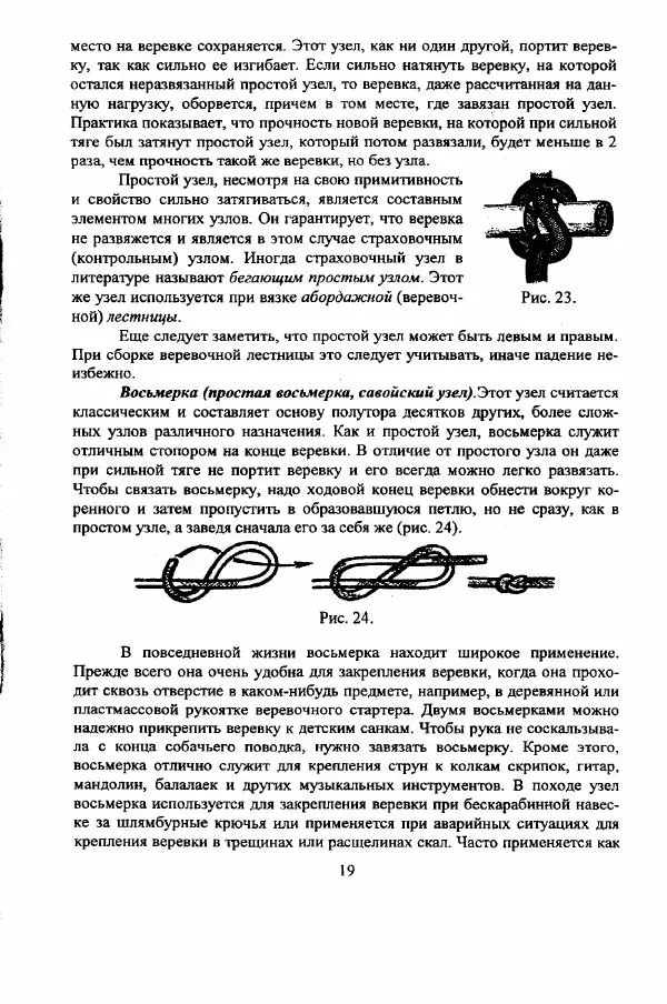 А. Шамов - Способы и схемы вязки узлов и их применение в туристской технике - Страница № 19