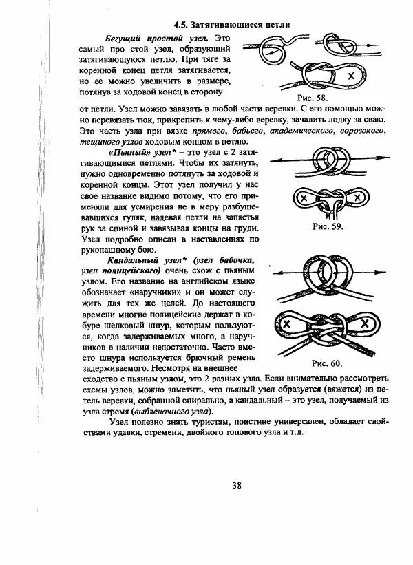 А. Шамов - Способы и схемы вязки узлов и их применение в туристской технике - Страница № 38