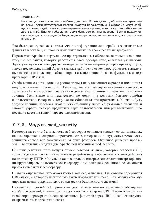 Михаил Флёнов - Linux глазами хакера - Страница № 248