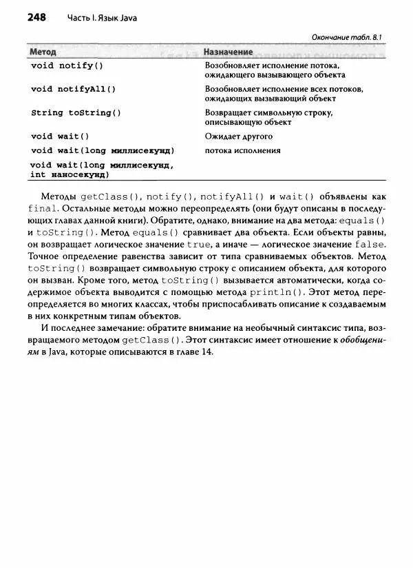 Герберт Шилдт - Java. Полное руководство - Страница № 249