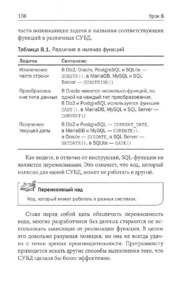 Бен Форта - SQL за 10 минут - Страница № 102