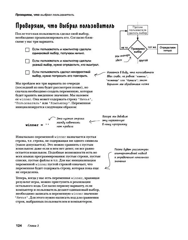 Эрик Фримен - Учимся программировать с примерами на Python - Страница № 125