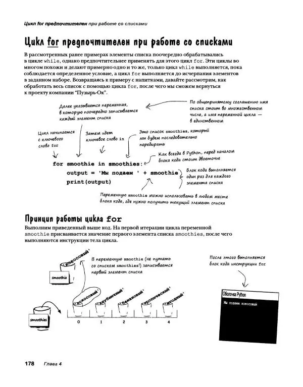 Эрик Фримен - Учимся программировать с примерами на Python - Страница № 179
