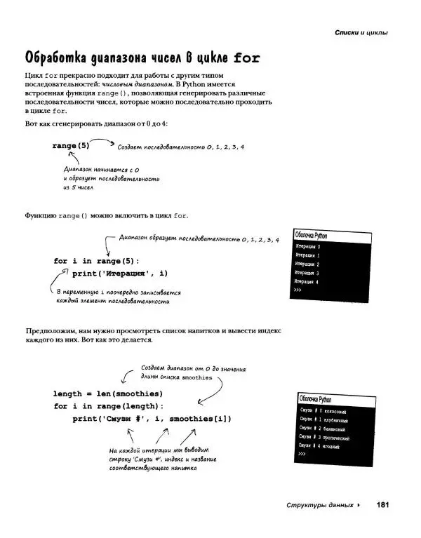 Эрик Фримен - Учимся программировать с примерами на Python - Страница № 182