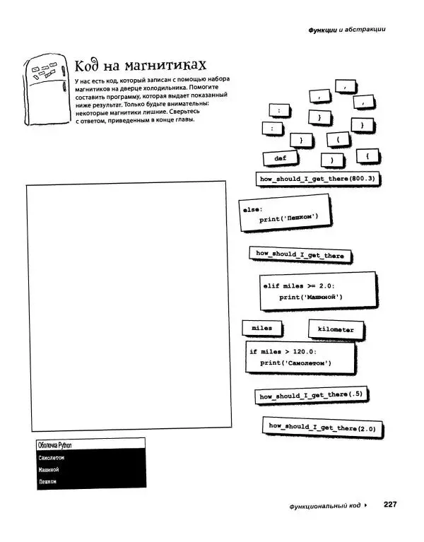 Эрик Фримен - Учимся программировать с примерами на Python - Страница № 228