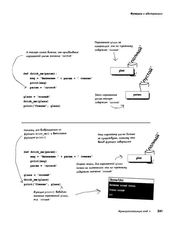 Эрик Фримен - Учимся программировать с примерами на Python - Страница № 242