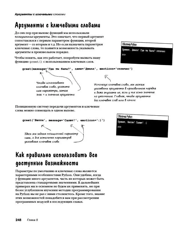 Эрик Фримен - Учимся программировать с примерами на Python - Страница № 249